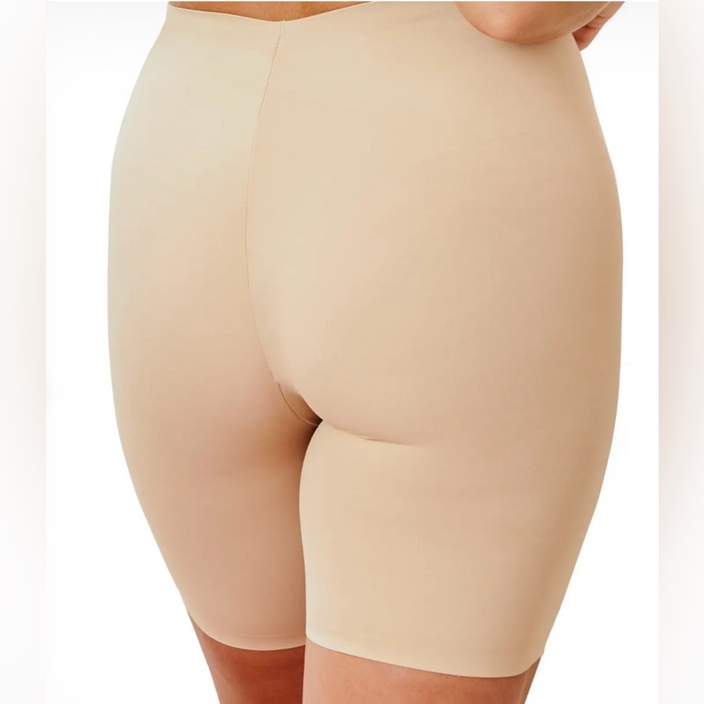 Maidenform Cool Comfort Tummy Control Shapewear Thigh Slimmer Shorts 2XL - Picture 2 of 4